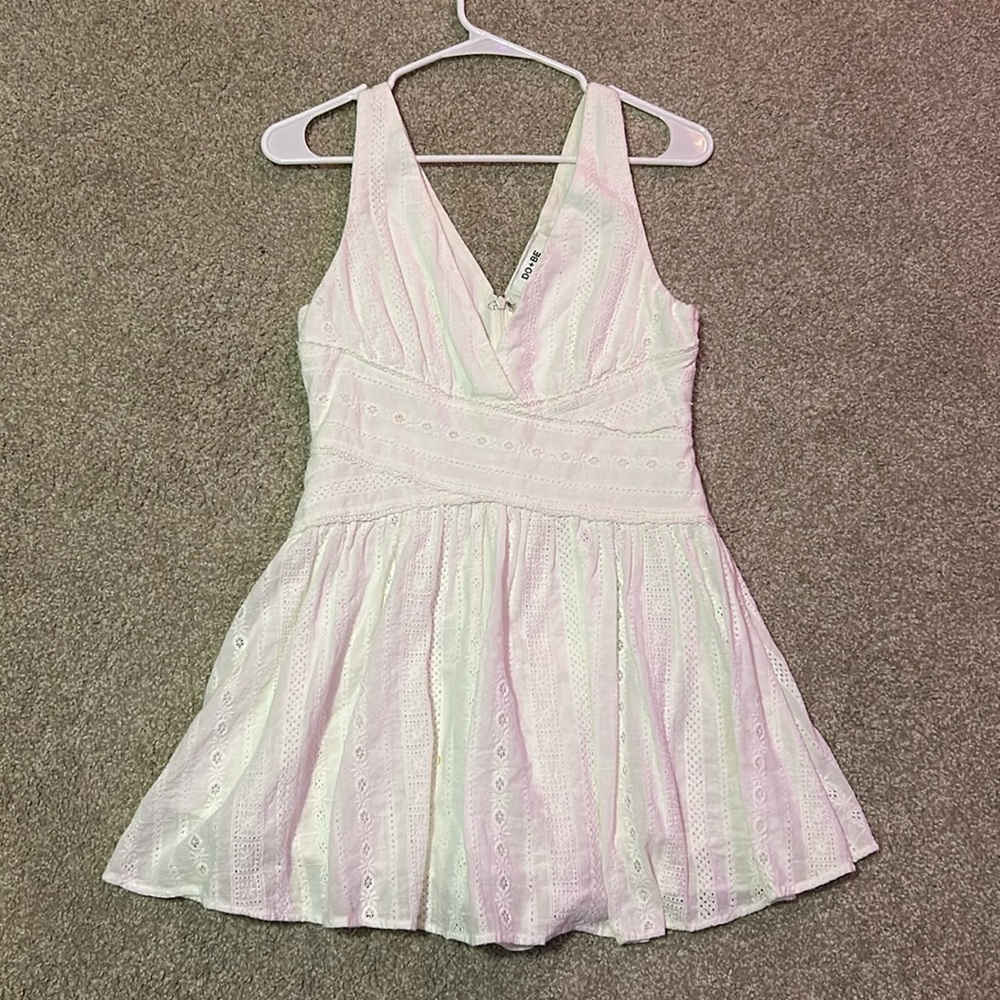 Do+Be white eyelet dress